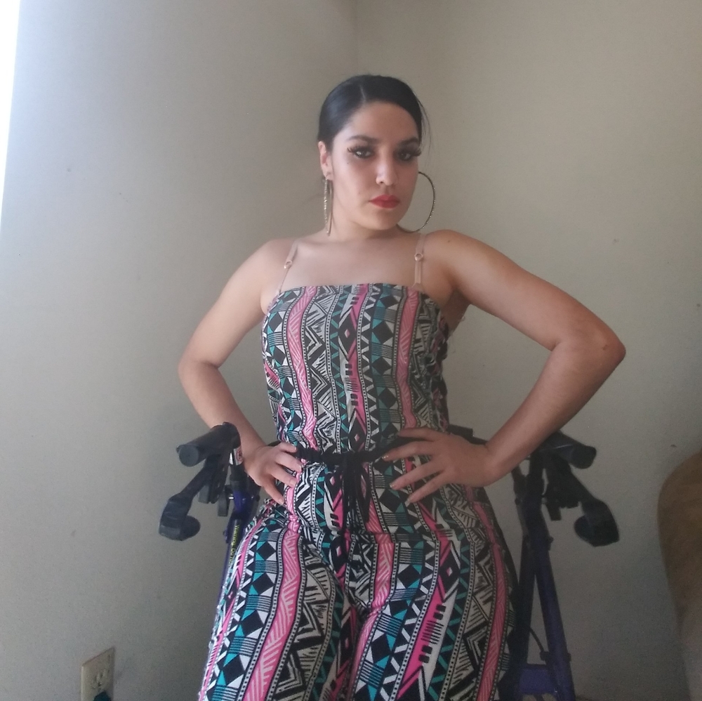 Colorful Pattern Romper - image 6